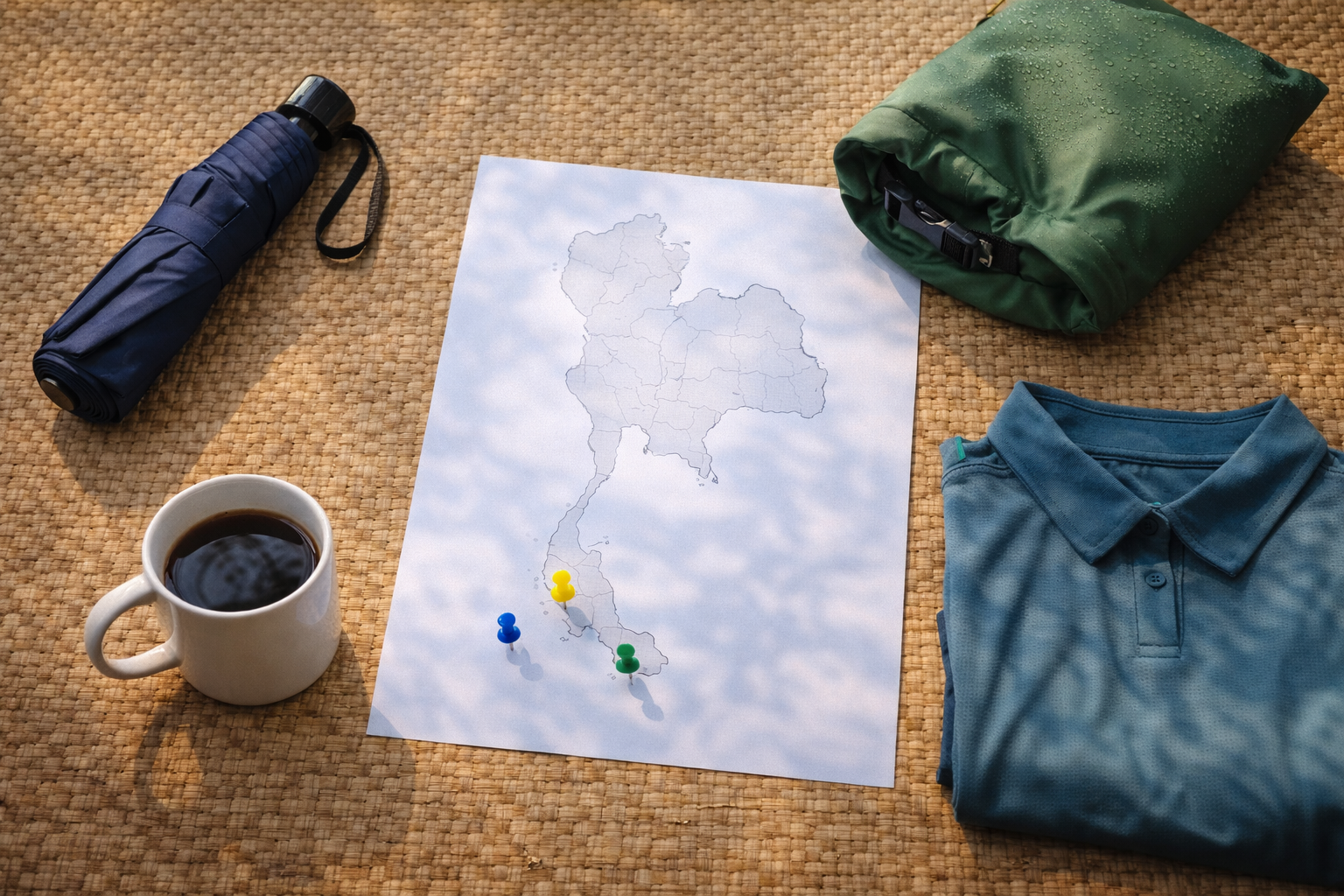 Thailand regions for May planning